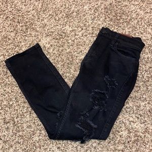 Hollister slim fit ripped jeans